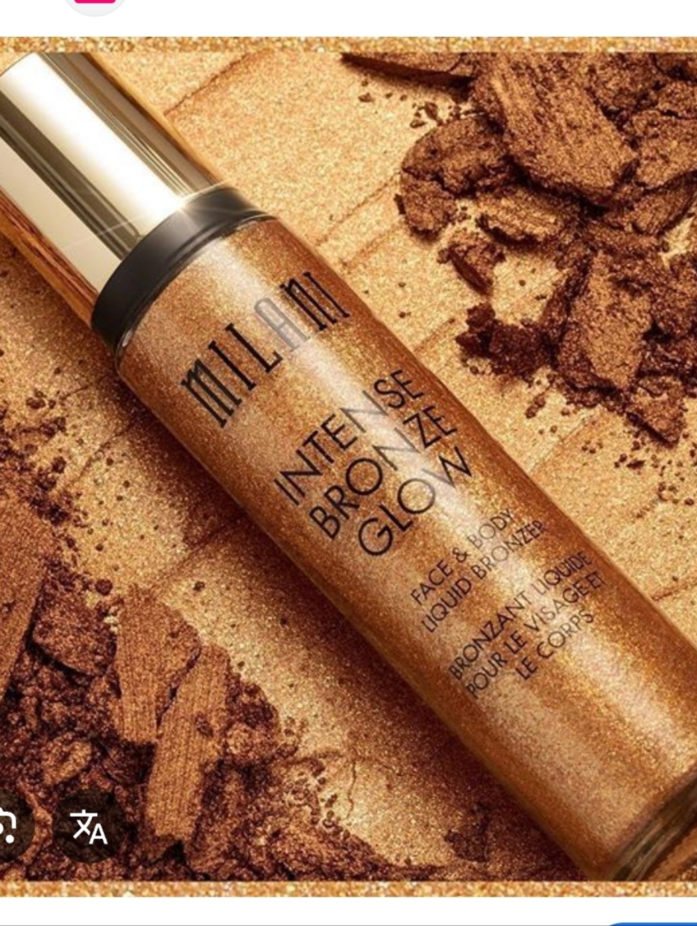 Summer Milani Intense Bronze Glow Face & Body Liquid Bronzer